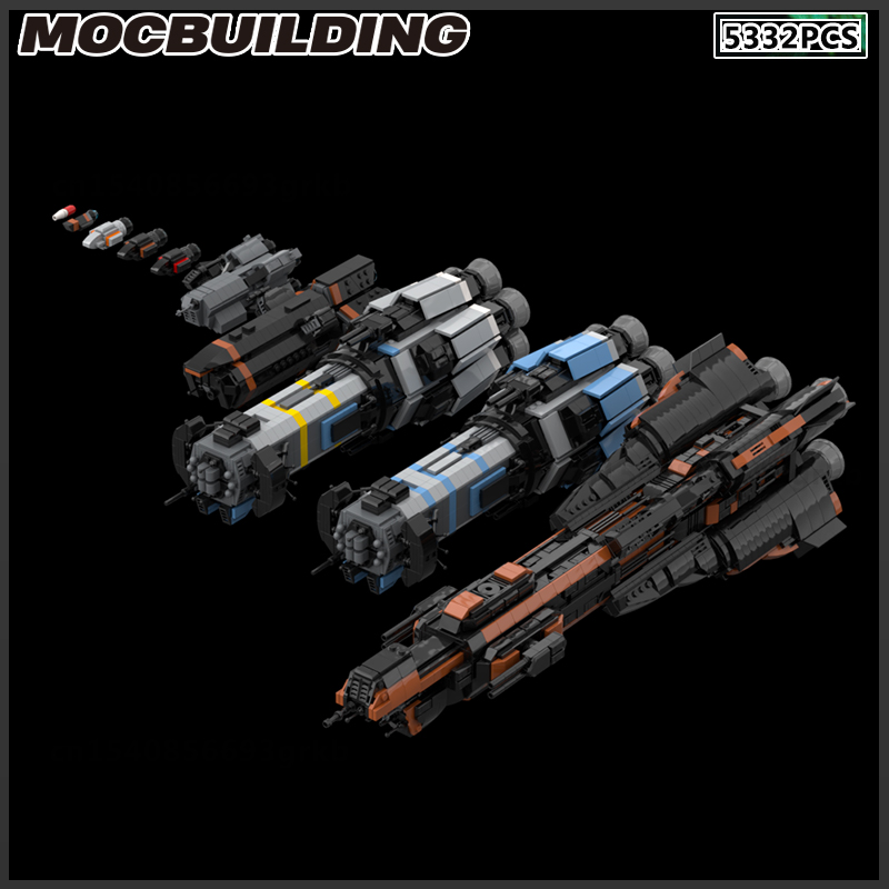 Model Kit Battleship - MOC Bouwsteen Ruimteschip Star Destroyer Slagschip