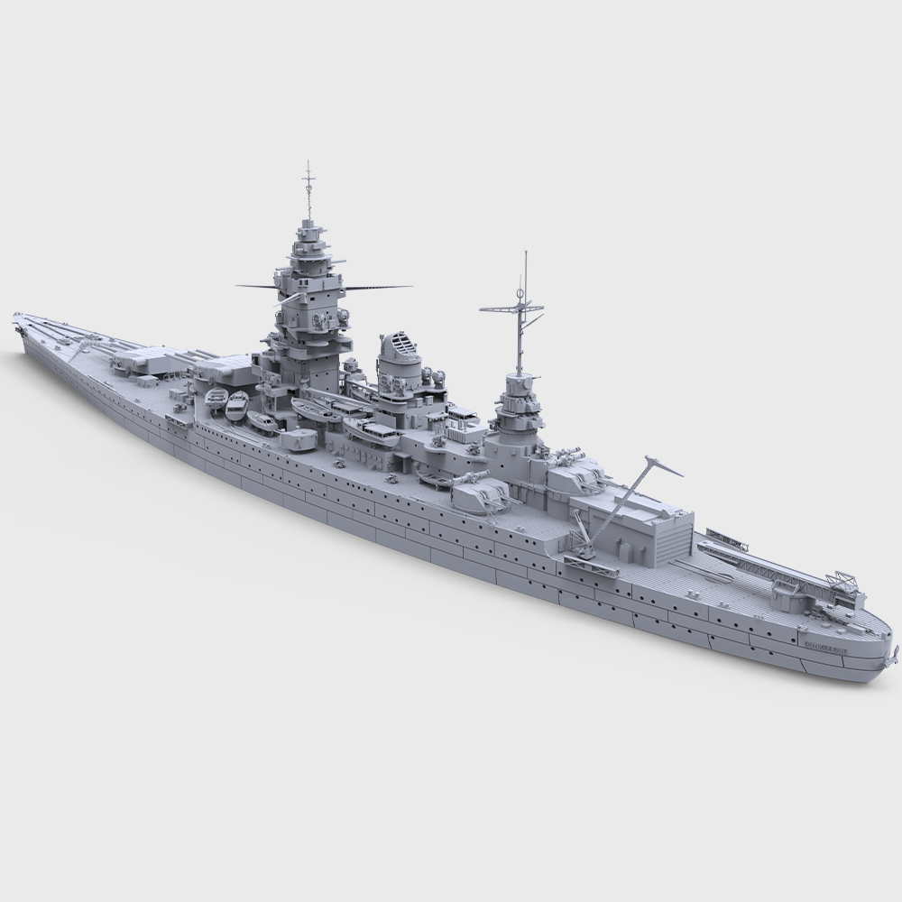Model Kit Battleship - SSC703 MRY-SFW 1/350 1/700 1/200 Frankrijk