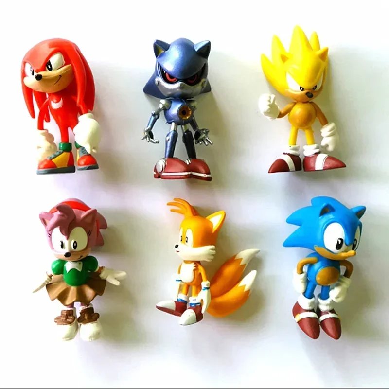 Model Kit Sonic - Set Mini Leuke 6 stks Sonic