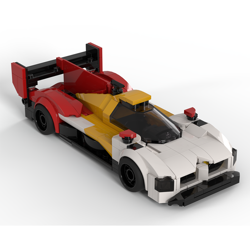 Model Kit V8 - MOC V8 Motor Supercar Bouwstenen Model