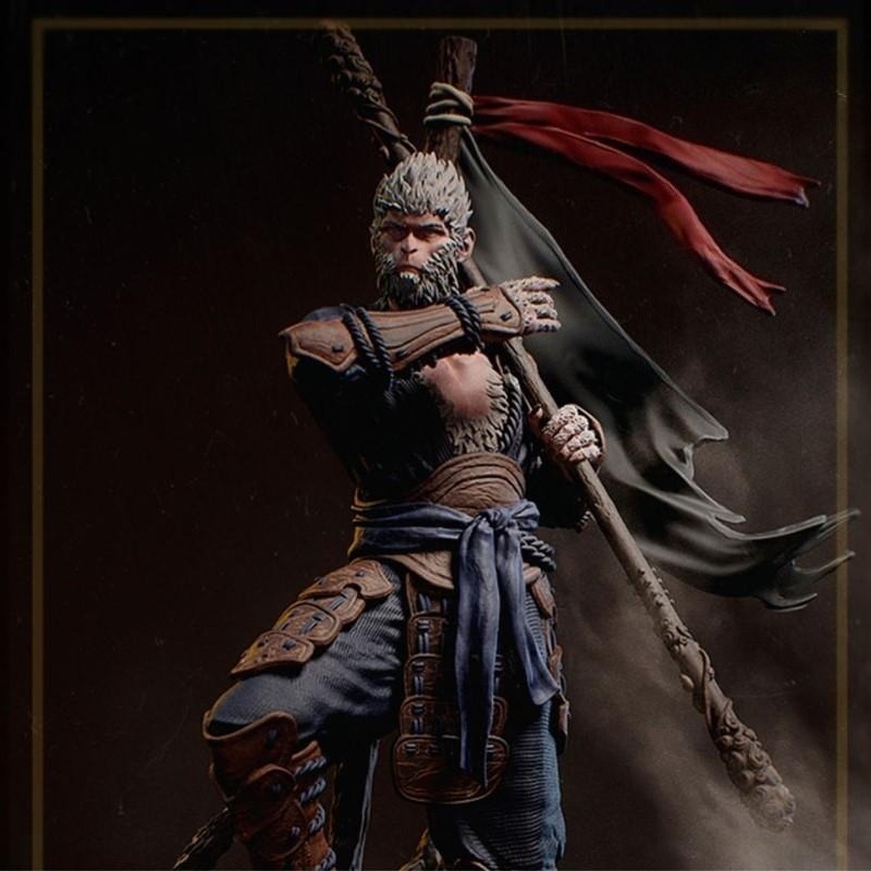 Model Kit Wukong - 1/24 75mm Schaal Hars Gemonteerd Model