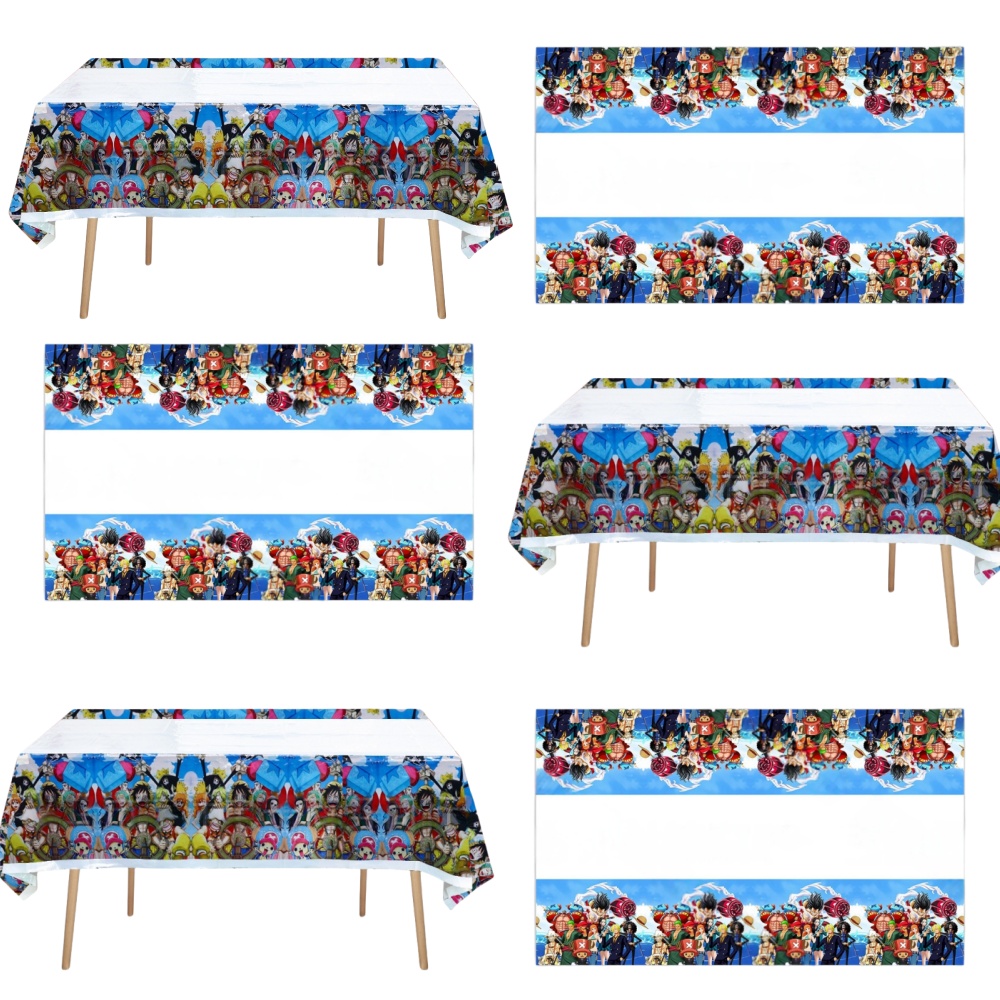 Model Kit One Piece Bandai - 108*180 CM Een Stuk Anime Tafelkleed