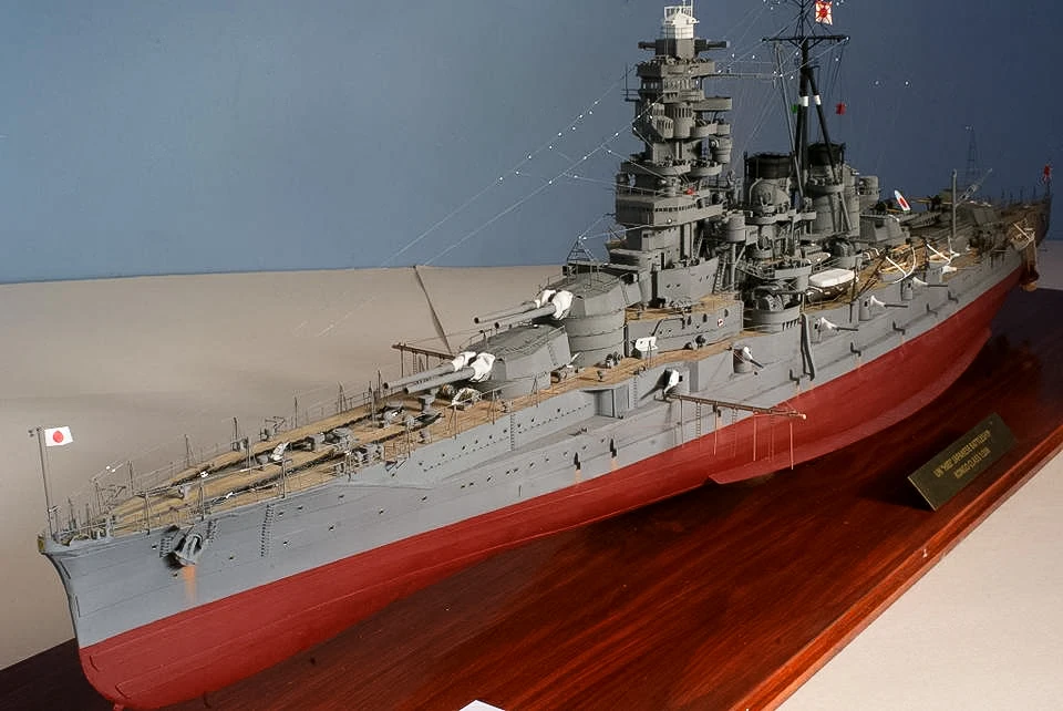 Model Kit Battleship - 1:200 Schaal WW2 Slagschip Hiei DIY
