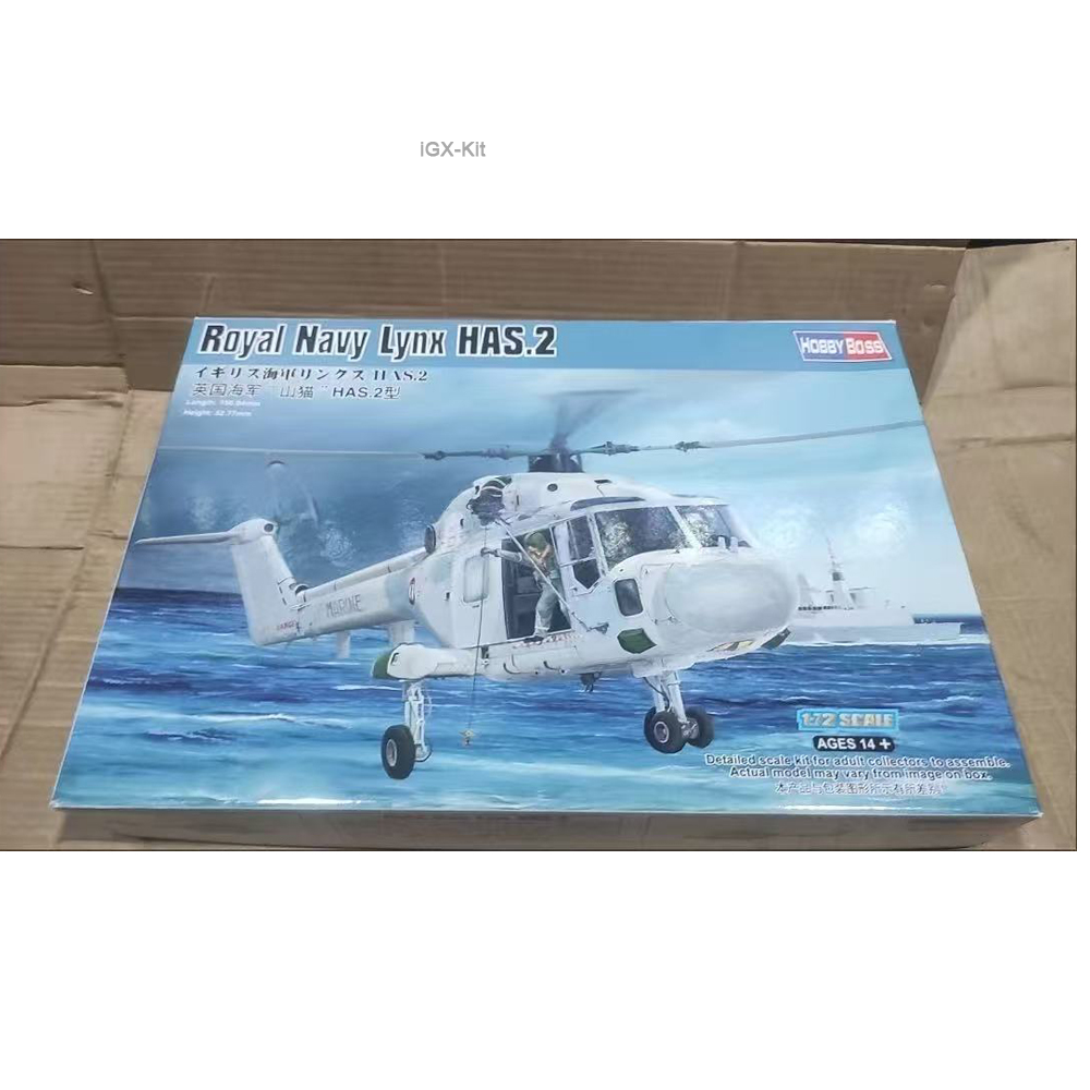 Model Kit Lynx - HobbyBoss 87236 1/72 Schaal Royal Navy
