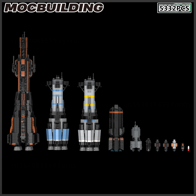 MOC Bouwsteen Ruimteschip Star - Model Kit Battleship recensie en prijs