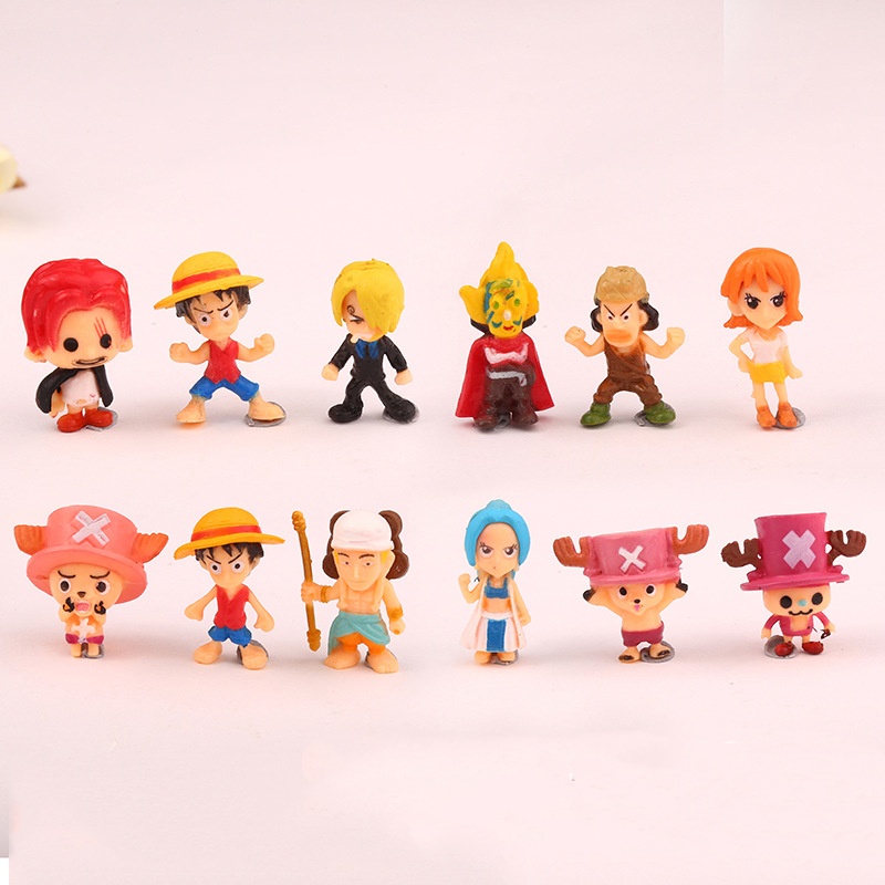 6-12 stks/set Een Stuk Monkey  - Model Kit One Piece Bandai recensie en prijs