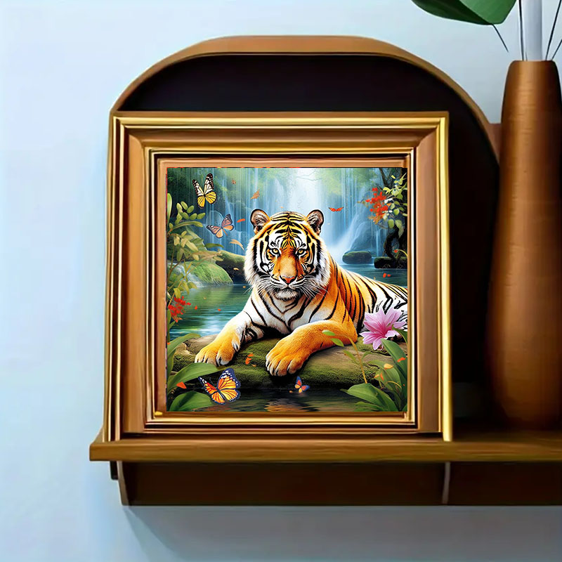 1 set Tiger King Diamond Paint - Model Kit Tank recensie en prijs