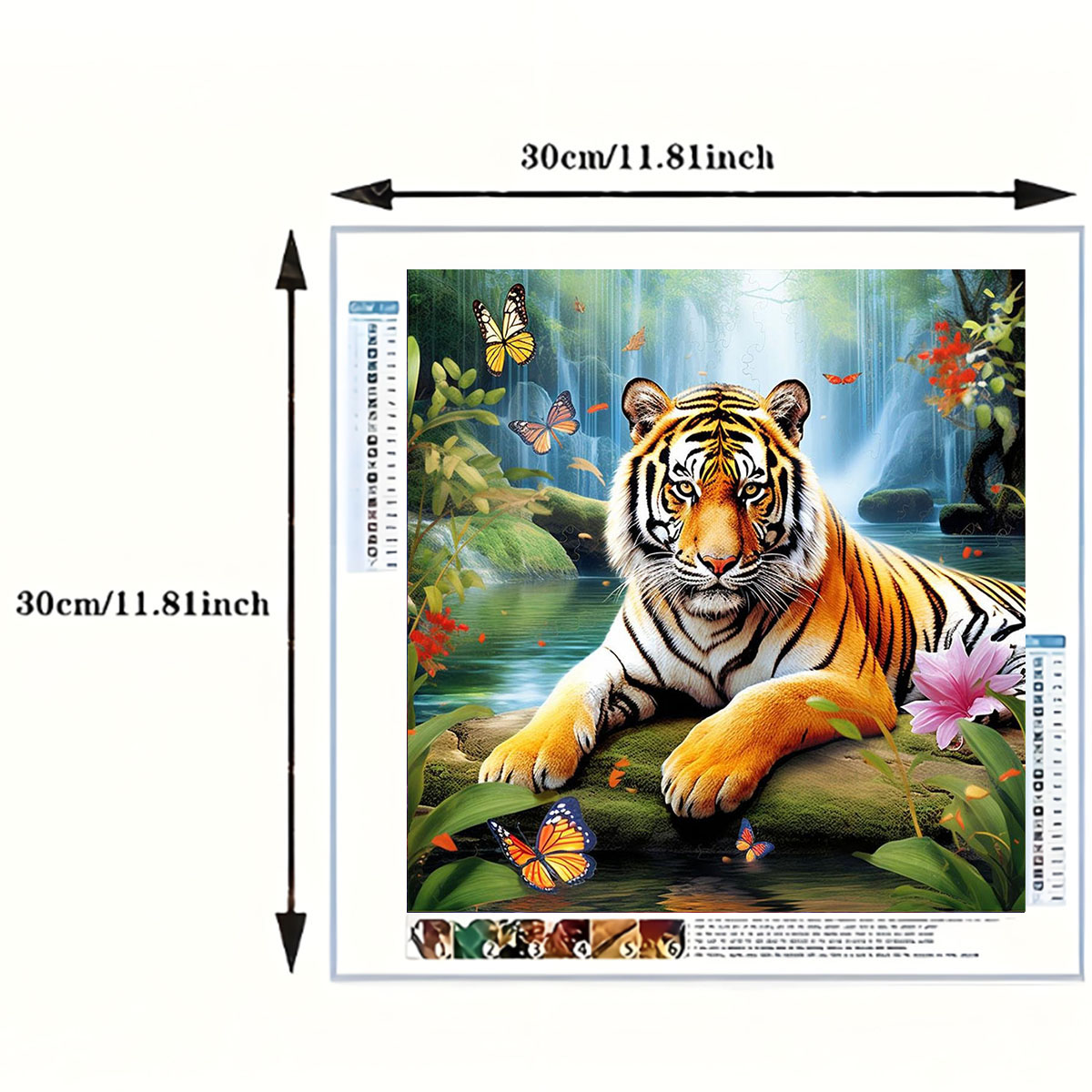1 set Tiger King Diamond Paint - Model Kit Tank recensie en prijs