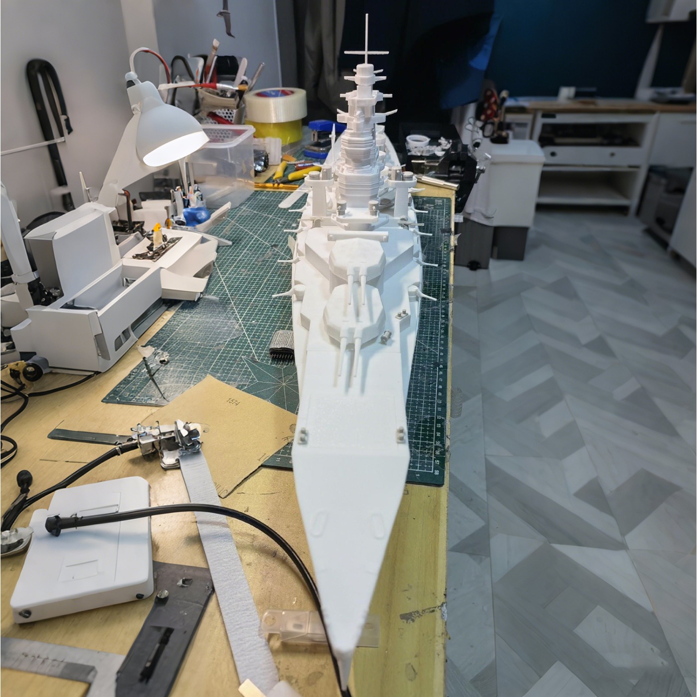 1/200 RC Schepen 107cm Kongo W - Model Kit Battleship recensie en prijs