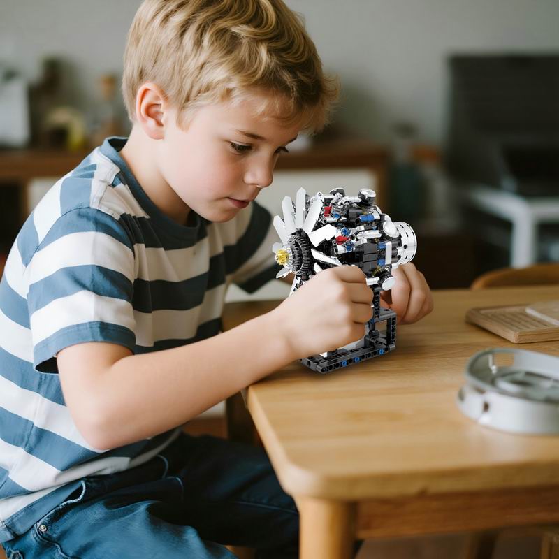 G8910 Luchtvaart V8 Motor 558- - Model Kit V8 recensie en prijs