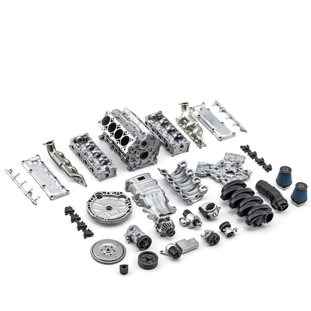 DIY MAD V8-motor interne verbr - Model Kit V8 recensie en prijs
