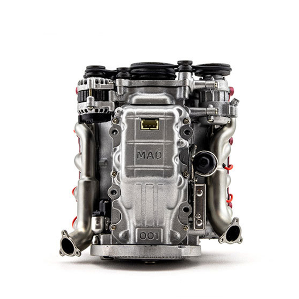 DIY MAD V8-motor interne verbr - Model Kit V8 recensie en prijs