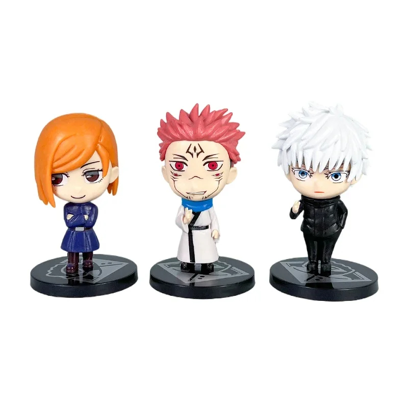 Nieuwe hete 6-delige set Jujut - Model Kit Jujutsu Kaisen recensie en prijs