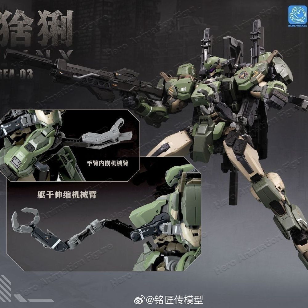 NIEUWE MingjiangZhuan BLUE WHA - Model Kit Lynx recensie en prijs
