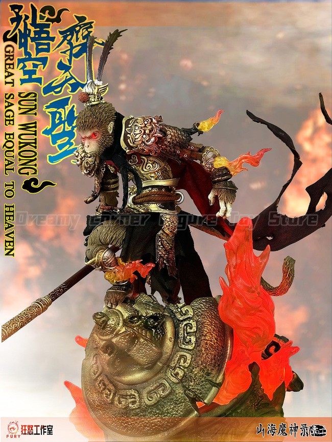 【Op voorraad】Originele FURY TO - Model Kit Wukong recensie en prijs
