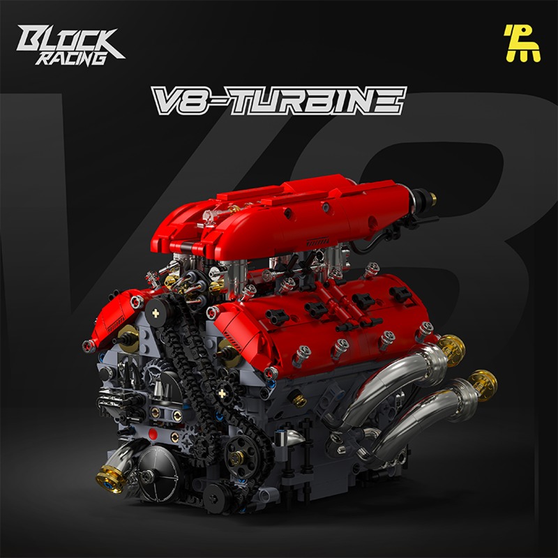 T5011 1370-delige simulatie V8 - Model Kit V8 recensie en prijs
