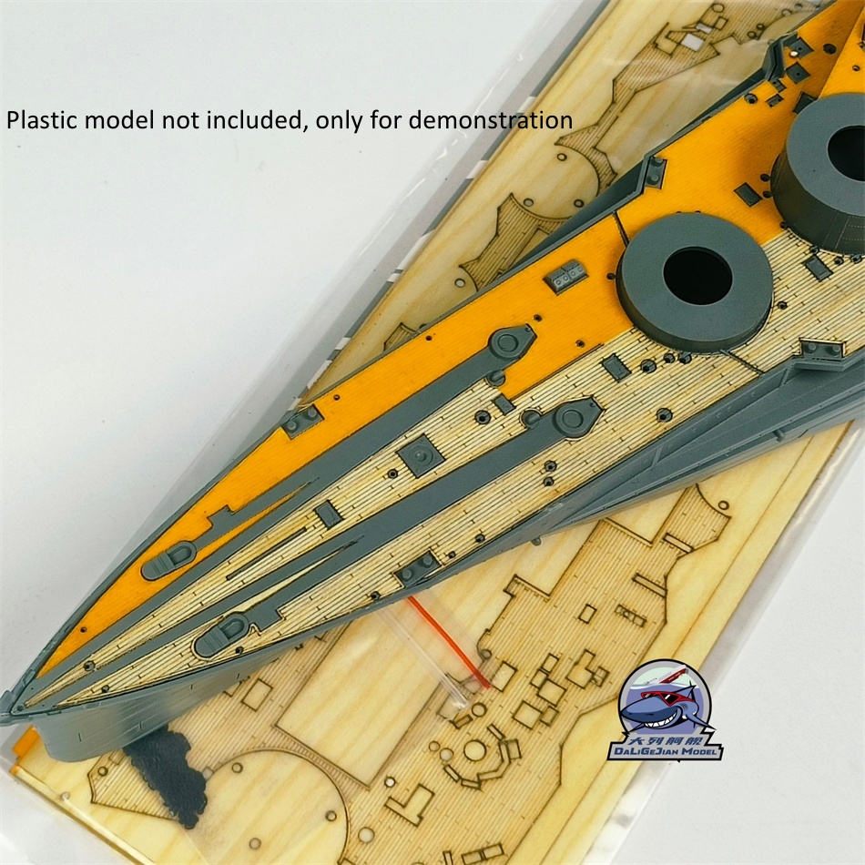 1/350 Schaal Houten Dek Maskin - Model Kit Battleship recensie en prijs