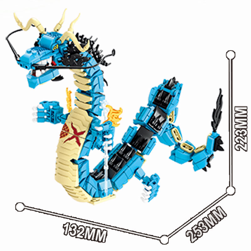 8in1 One Piece Bouwstenen Blue - Model Kit Companies recensie en prijs