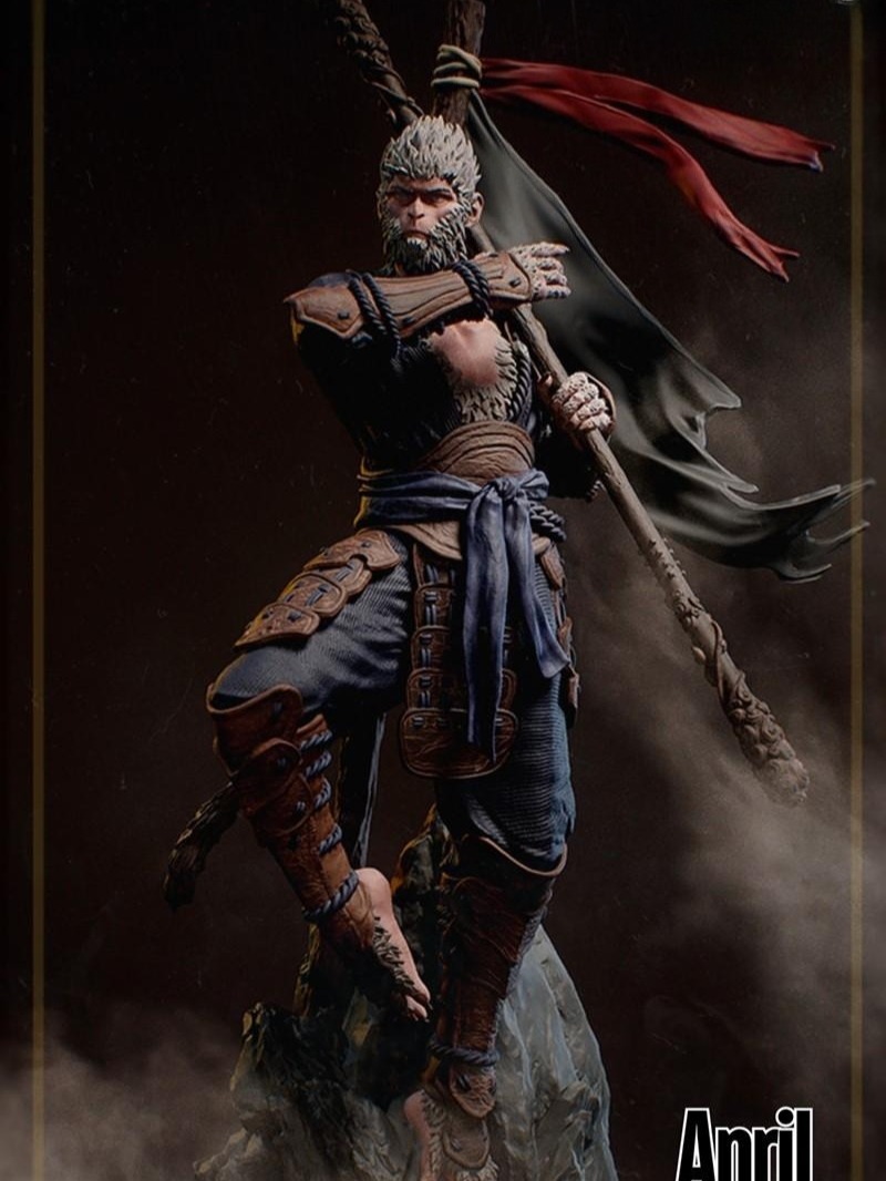 1/24 75mm Schaal Hars Gemontee - Model Kit Wukong recensie en prijs