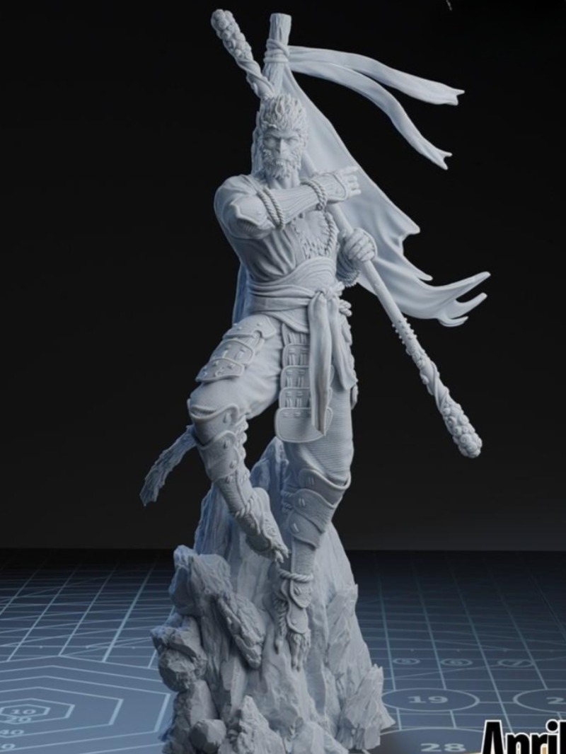 1/24 75mm Schaal Hars Gemontee - Model Kit Wukong recensie en prijs