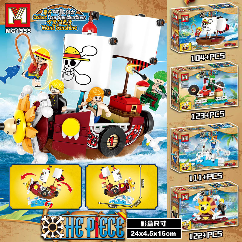4-in-1 One Piece THOUSAND SUNN - Model Kit One Piece Bandai recensie en prijs