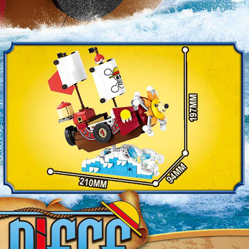 Op voorraad Eén stuk piratensc - Model Kit One Piece Bandai recensie en prijs