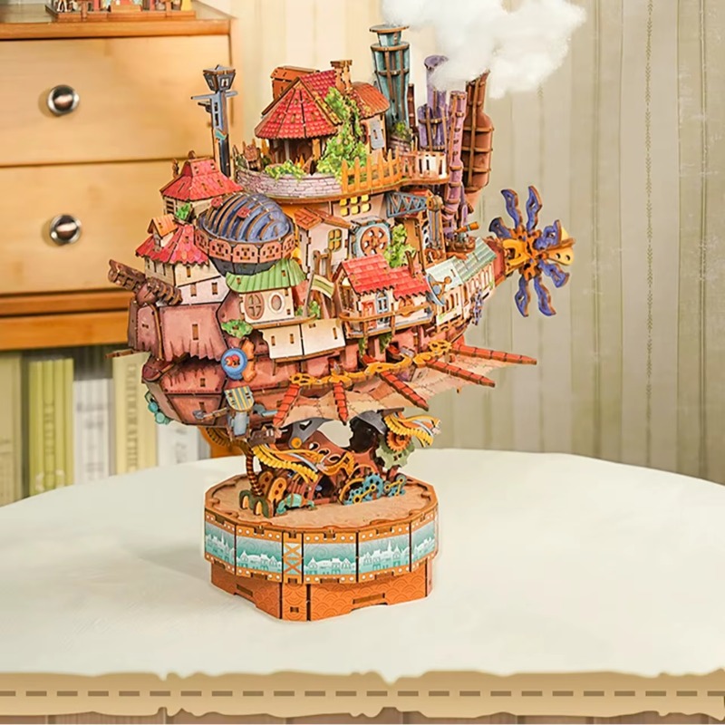 Echte reisboot Howl's Moving C - Model Kit Companies recensie en prijs